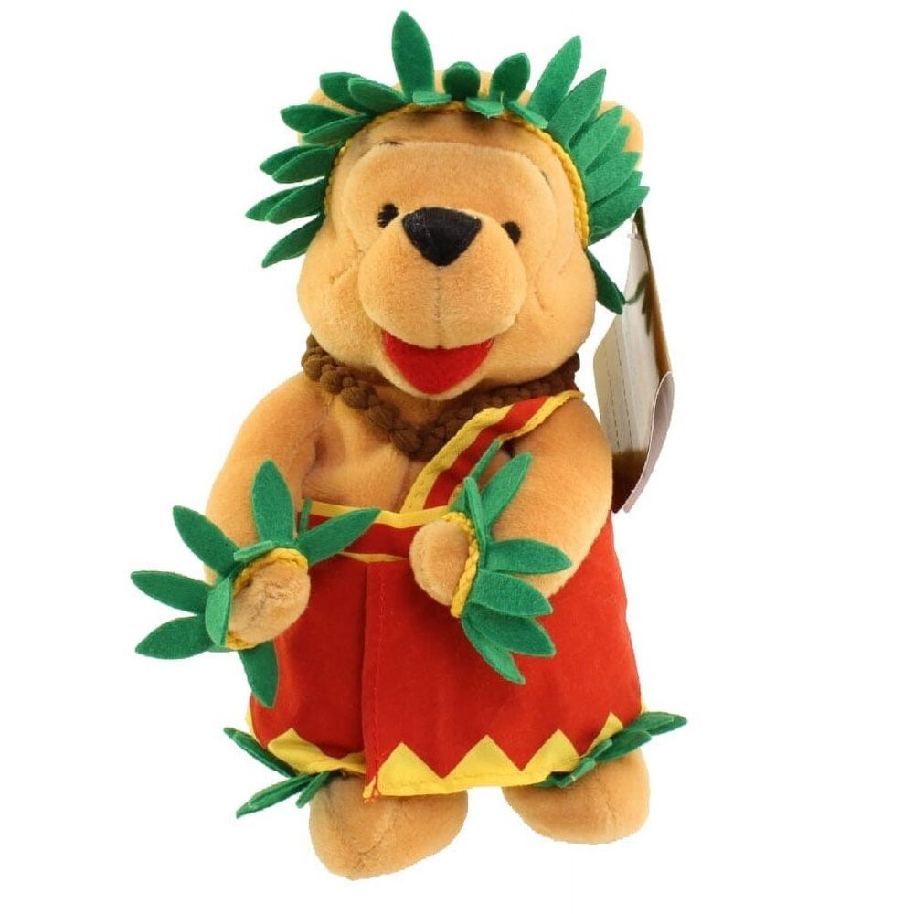 NWT Honolulu Mini Bean Bag Winnie the Pooh Plush